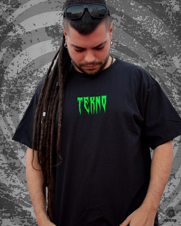 Camiseta alien tekno