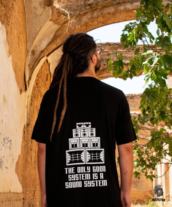 Camiseta doble free party is not a crime + the only good system is a sound system - Imagen 2