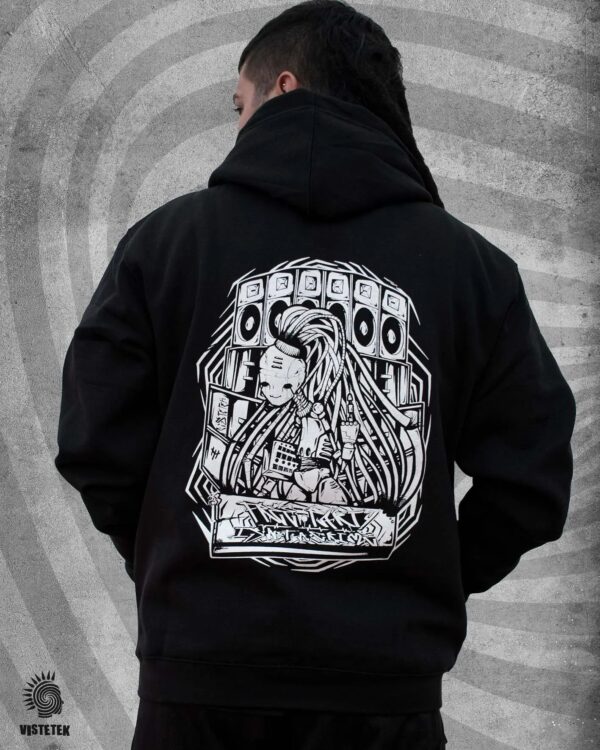 sudadera robot free party is not a crime