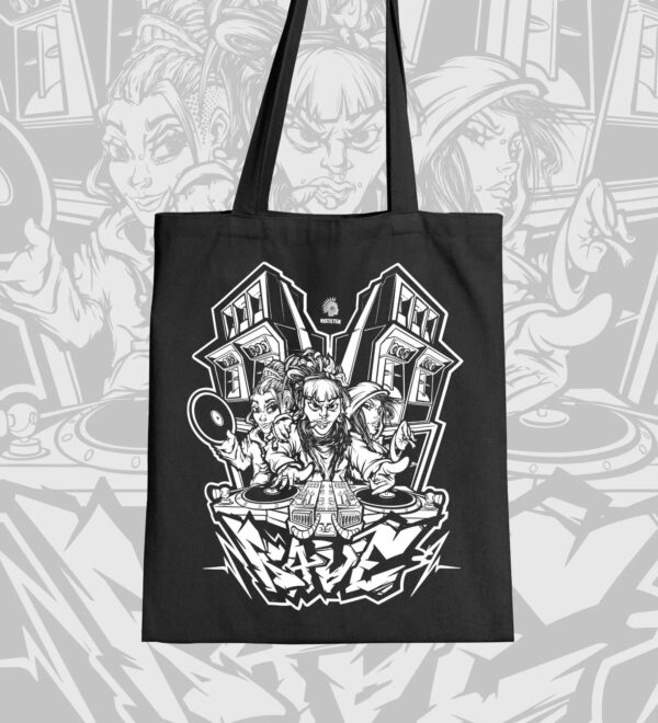 tote bag rave