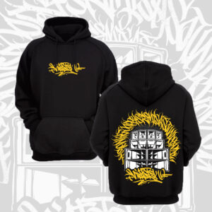 sudadera the only good system is a sound system calligraffiti